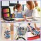 75 Pack Art Drawing Supplies Set with 72 Color Colored Pencils Kit, Eraser, and Sharpener - Perfect for Drawing and Coloring - Soft Oil-Based Cores Ideal for Artists Adults Beginners